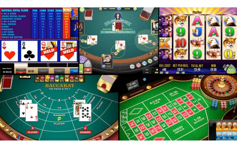 Các trò chơi phổ biến có trong casino online trực tuyến