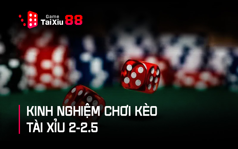 Kinh nghiệm cực hay khi chơi kèo tài xỉu 2-2.5